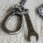 Rumble59 Wrench Wallet Chain – Antique Silver