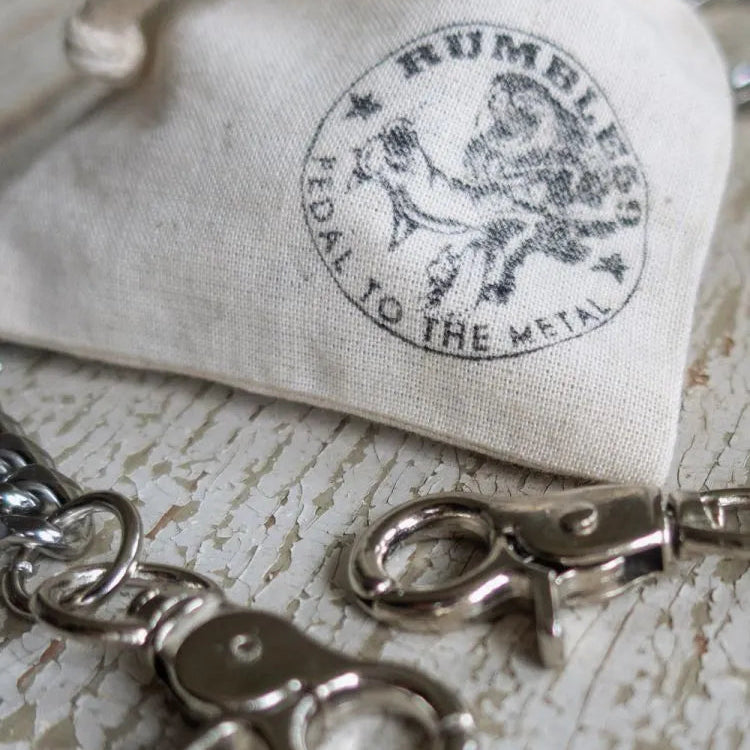 Rumble59 Barbed Wire Wallet Chain – Stainless Steel