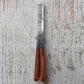 Rumble59 Butterfly Comb – Balisong-Style Folding Comb