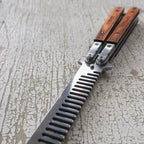 Rumble59 Butterfly Comb – Balisong-Style Folding Comb