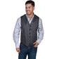 DOUBLE PINSTRIPE VEST