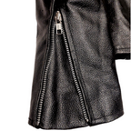 Ramones Men's Leather Jacket - Black Split Leather Rock Jacket