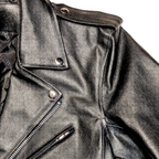 Ramones Men's Leather Jacket - Black Split Leather Rock Jacket