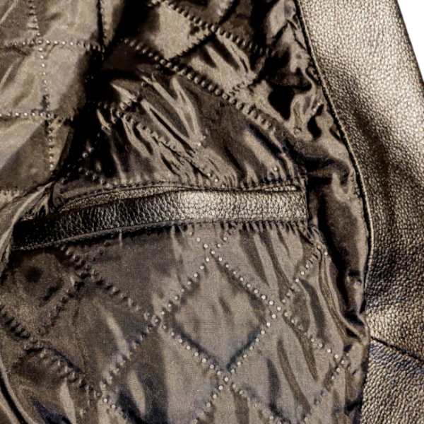 Ramones Men's Leather Jacket - Black Split Leather Rock Jacket