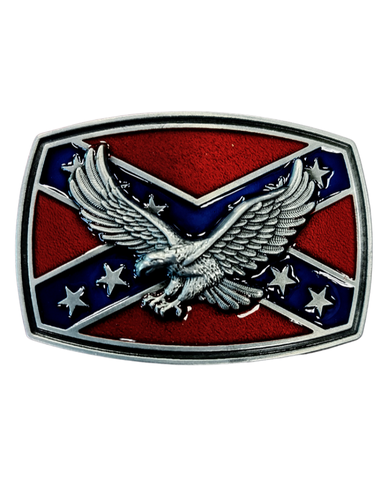 Rebel Belt Buckle - Western Zinc Alloy 95x65mm | BlackHut