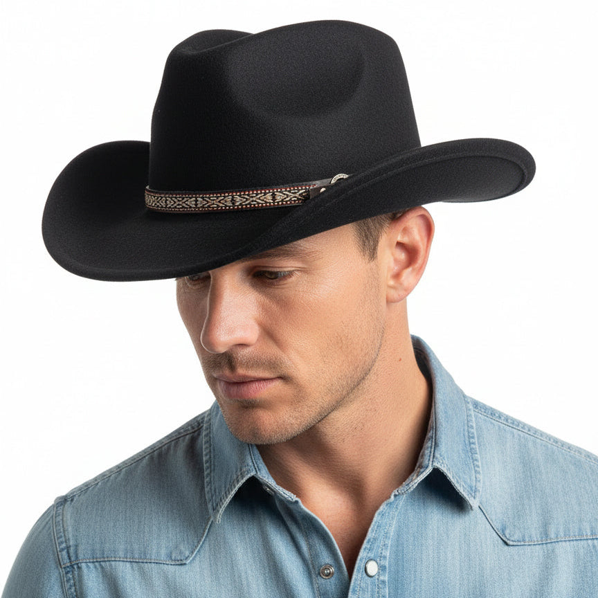 Reeves Outdoor Felt Hat – 100% Wool, Water-Repellent