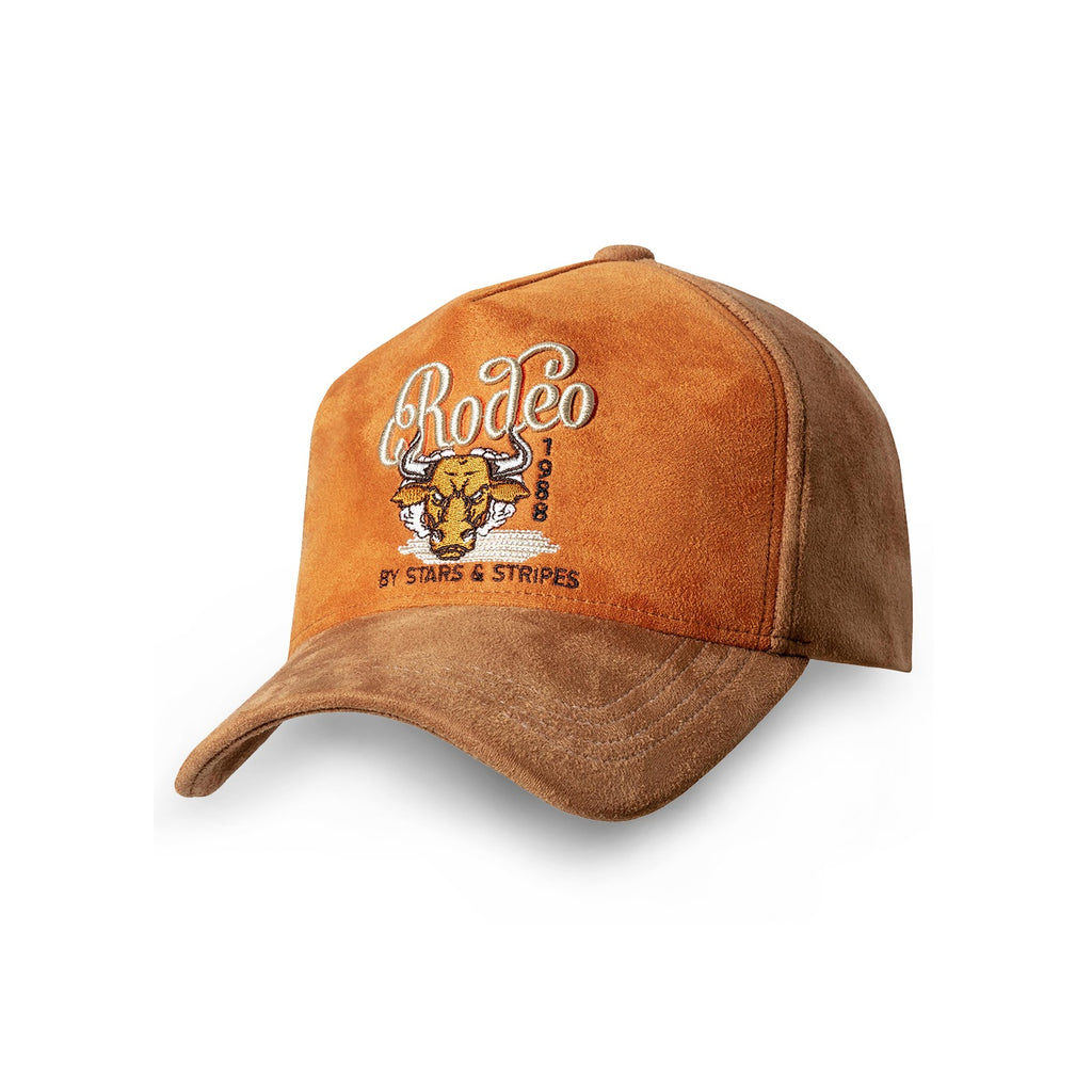 Rodeo Trucker Cap - Premium 5-Panel Western Snapback Hat with 3D Embroidery
