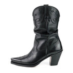Rony Women's Cowboy Boots black - Goodyear Welt Leather Western Boots