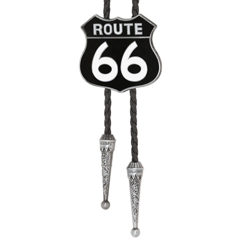 Route 66 necklace bolotie