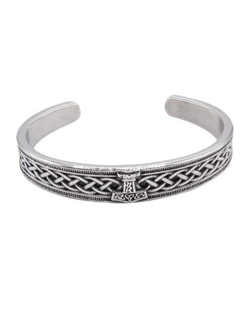 SILVER THOR'S HAMMER BRACELET