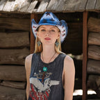 SADDLEBACK STRAW HAT STARS