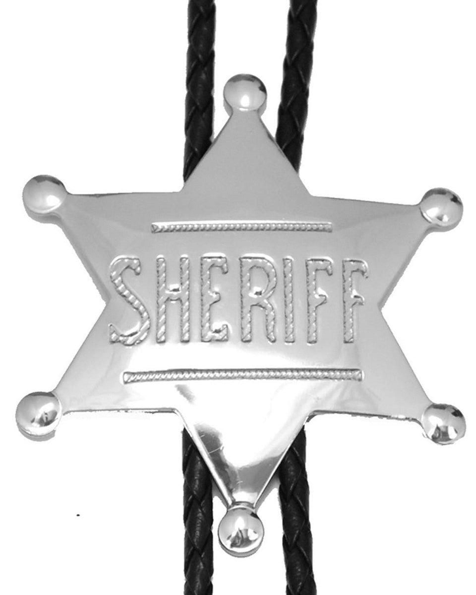 SHERIF BADGE BOLO TIE