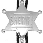 SHERIF BADGE BOLO TIE