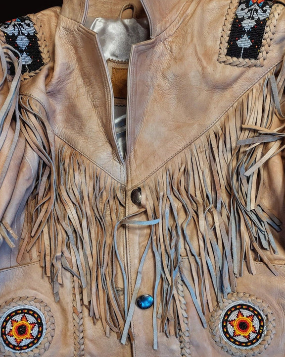 SHORT WESTERN LEATHER JACKET