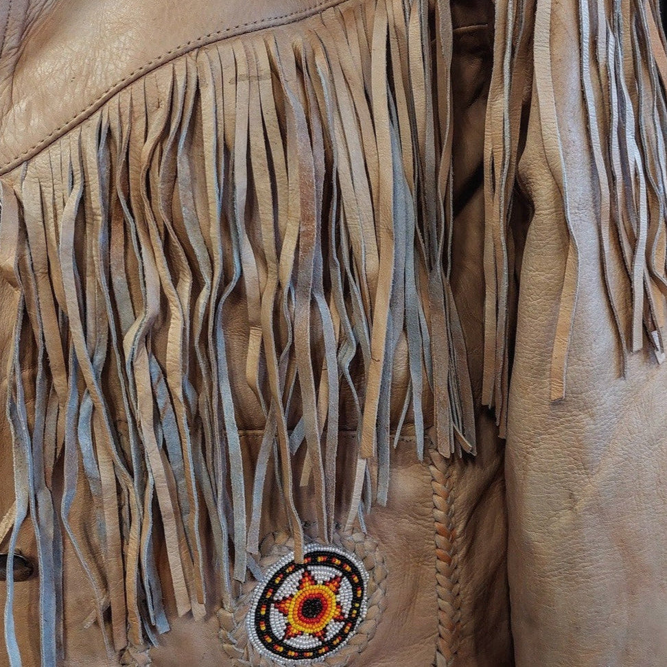 SHORT WESTERN LEATHER JACKET