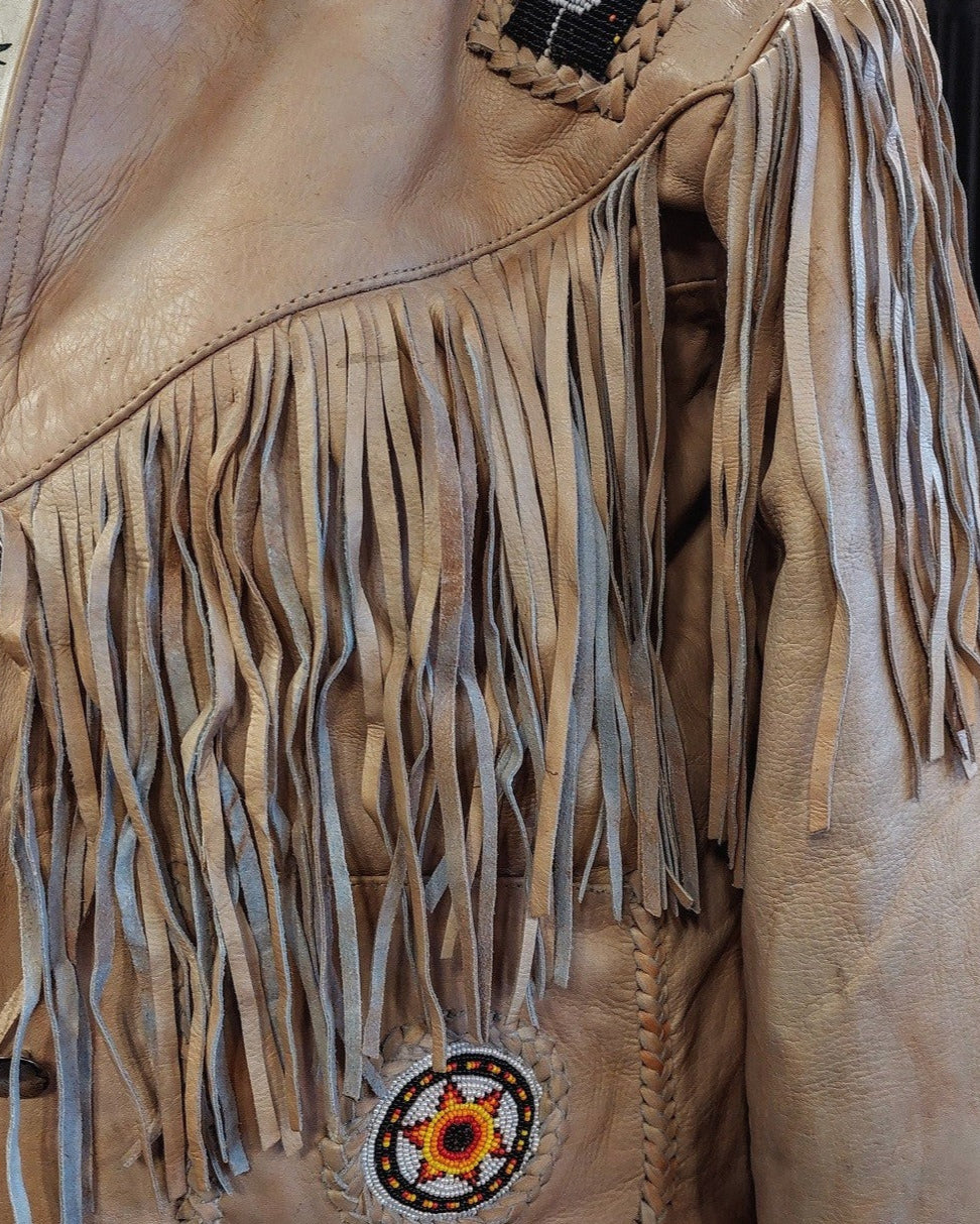 SHORT WESTERN LEATHER JACKET