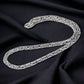 SILVER NECKLACE KING'S CHAIN (4mm)