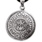 SILVER PENDANT AZTEC CALENDAR