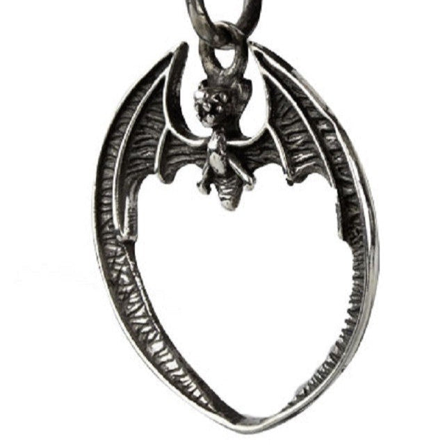 SILVER PENDANT BAT