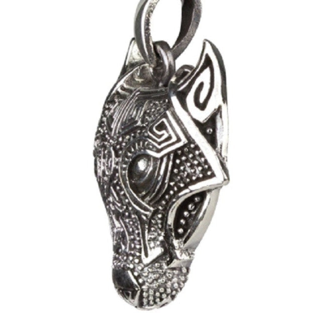 SILVER PENDANT CELTIC WOLF