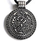 SILVER PENDANT ODIN AMULET