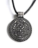 SILVER PENDANT ODIN AMULET