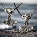 SILVER PENDANT THOR'S HAMMER