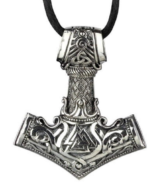 SILVER THOR'S HAMMER PENDANT