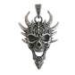 PENDANT HORNED SKULL