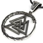 PENDANT STEEL WOTAN'S KNOT