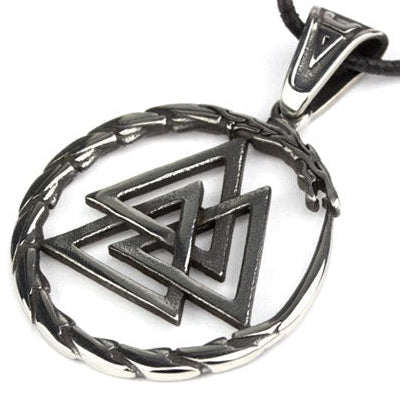 PENDANT STEEL WOTAN'S KNOT