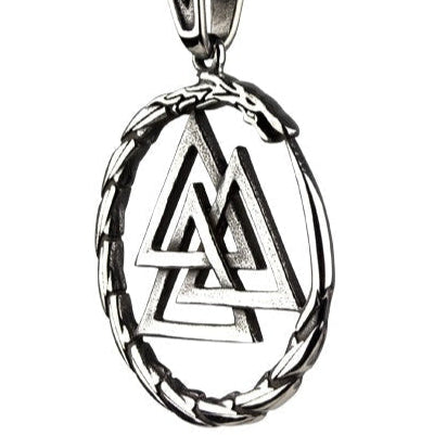 PENDANT STEEL WOTAN'S KNOT