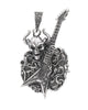 PENDANT SKULL GUITAR