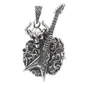 PENDANT SKULL GUITAR