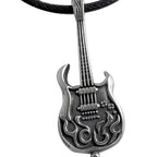 PENDANT FLAMING GUITAR