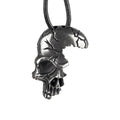DIRTY SKULL PENDANT IN STAINLESS STEEL
