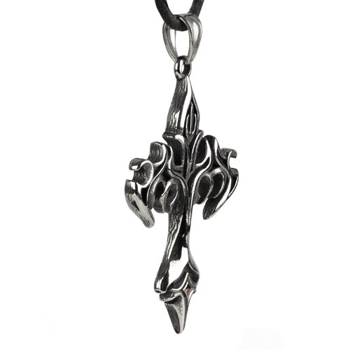PENDANT CROSS OF FLAMES