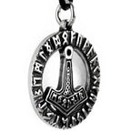 PENDANT STEEL THOR'S HAMMER