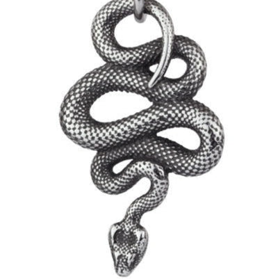 STEEL PENDANT CRAWLING SNAKE