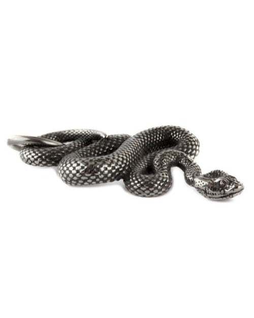 STEEL PENDANT CRAWLING SNAKE