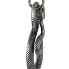 STEEL PENDANT BIG SNAKE