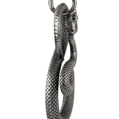 STEEL PENDANT BIG SNAKE