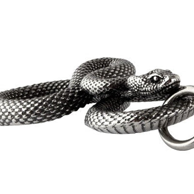 STEEL PENDANT BIG SNAKE