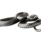 STEEL PENDANT BIG SNAKE