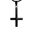 SMALL PENDANT BLACK CROSS
