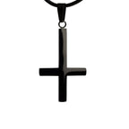 SMALL PENDANT BLACK CROSS