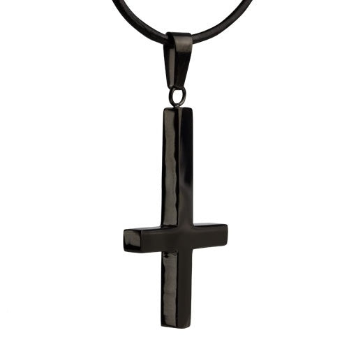 SMALL PENDANT BLACK CROSS