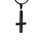 SMALL PENDANT BLACK CROSS