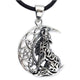 PENDANT HOWLING WOLF IN MOON