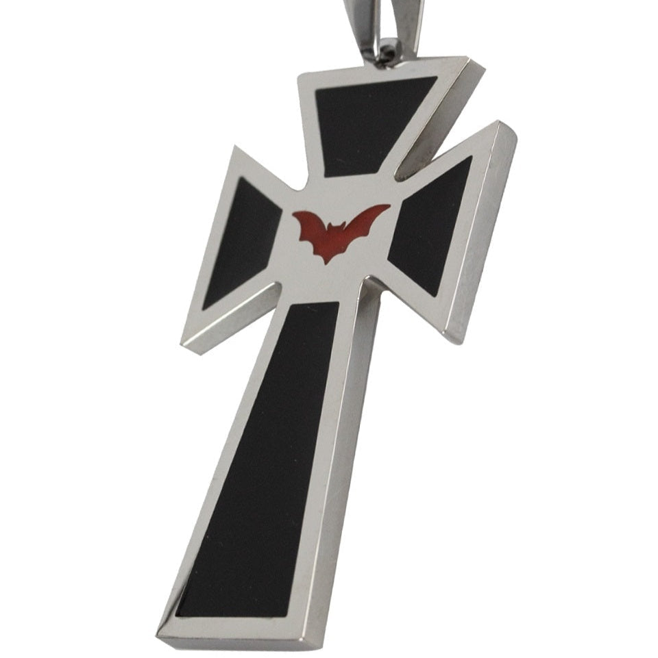 PENDANT BIG BAT CROSS